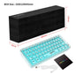 Wired Membrane Keyboard Fully Transparent Gaming Keyboard